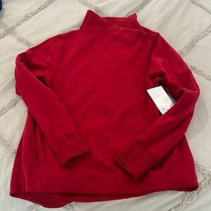 NWT Athleta Cozy Karma Twistneck Sweatshirt